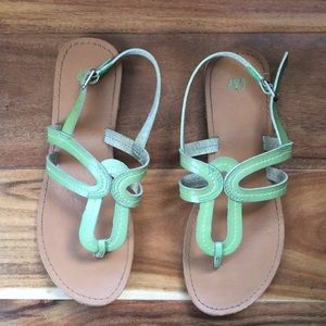 Green GAP sandals